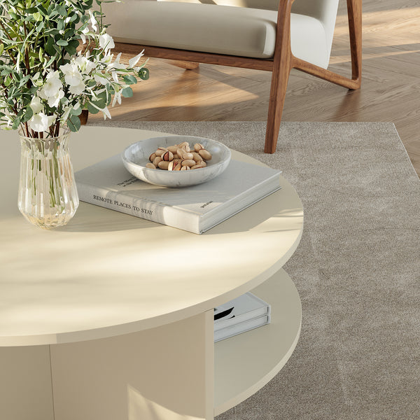 Couchtisch Reykhon Ø80x41 cm [en.casa]