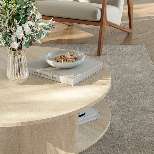 Couchtisch Reykhon Ø80x41 cm [en.casa]