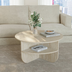 Couchtisch Reykhon Ø80x41 cm [en.casa]