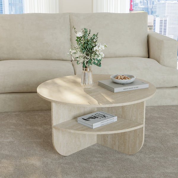 Couchtisch Reykhon Ø80x41 cm [en.casa]