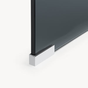 Couchtisch Väsas 90x45x35 cm gehärtetes Glas [en.casa]