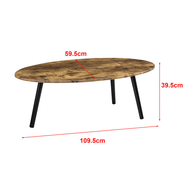 Couchtisch Viborg 109,5 x 59,5 x 39,5 cm versch. Farben en.casa