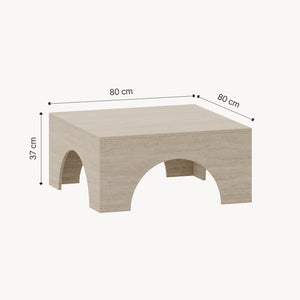Couchtisch Vivatka 80x80x37 cm [en.casa]