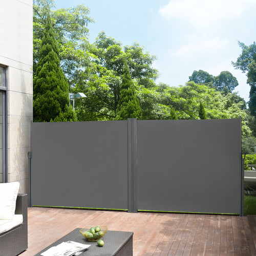 2er-Set Seitenmarkise Alcazaba in versch. Farben und Größen pro.tec