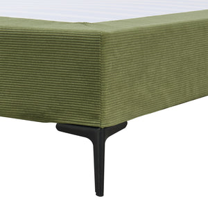 Doppelbett Lilla mit Matratze [en.casa]