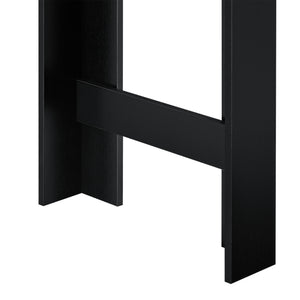 Bartisch Kouvola mit 3 Fächern 110x50x103 cm in versch. Farben [en.casa]