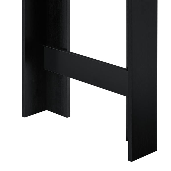 Bartisch Kouvola mit 3 Fächern 110x50x103 cm in versch. Farben [en.casa]