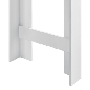 Bartisch Kouvola mit 3 Fächern 110x50x103 cm in versch. Farben [en.casa]