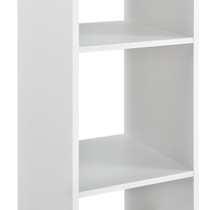 Bartisch Visby 110x70x70 cm mit 3 Regalfächern en.casa