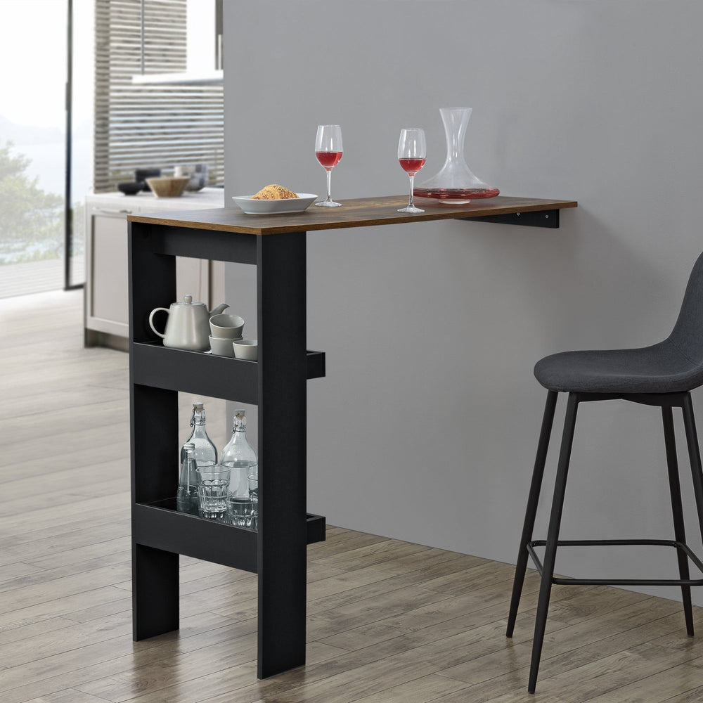 Bartisch Bromölla 120x45x106 cm versch. Farben en.casa - premiumXL