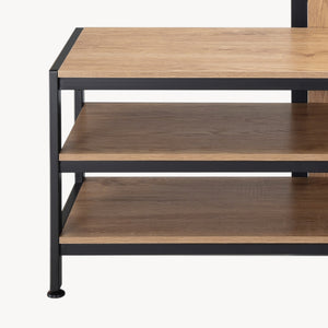 TV-Halterung mit Fernsehtisch Stockholm 120x40x108 cm [pro.tec]