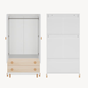 Kinderkleiderschrank Vaarentaa [en.casa]
