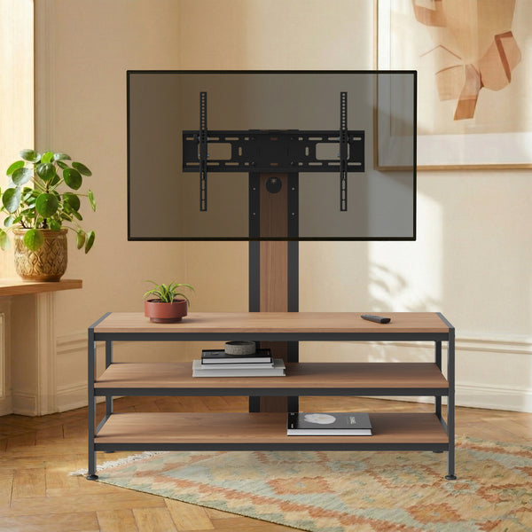 TV-Halterung mit Fernsehtisch Stockholm 120x40x108 cm [pro.tec]