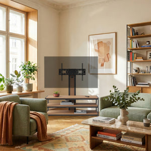 TV-Halterung mit Fernsehtisch Stockholm 120x40x108 cm [pro.tec]