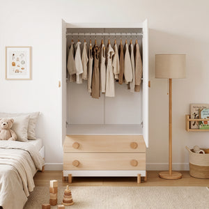 Kinderkleiderschrank Vaarentaa [en.casa]