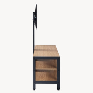 TV-Halterung mit Fernsehtisch Stockholm 120x40x108 cm [pro.tec]