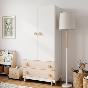 Kinderkleiderschrank Vaarentaa [en.casa]