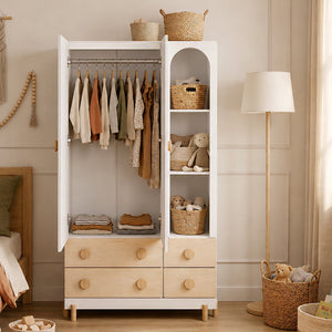 Kinderkleiderschrank Vaarentaa [en.casa]