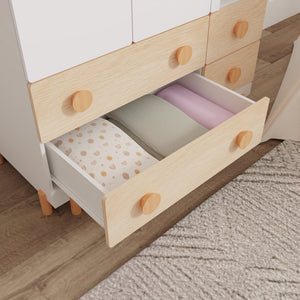 Kinderkleiderschrank Vaarentaa [en.casa]
