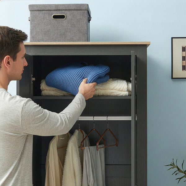 Kleiderschrank Trorjam [en.casa]