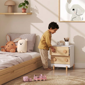 Kindernachttisch Vaarentaa 47x40x35 cm [en.casa]