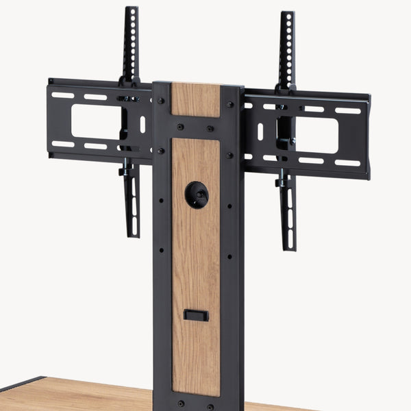 TV-Halterung mit Fernsehtisch Stockholm 120x40x108 cm [pro.tec]