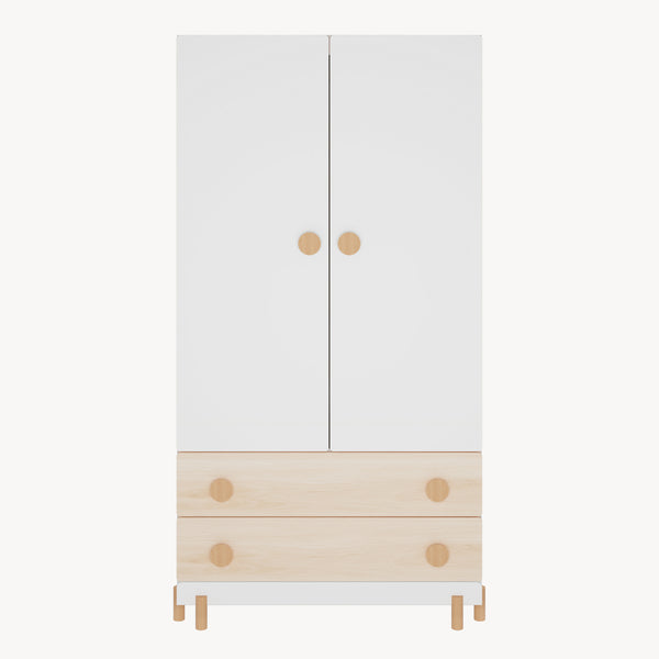 Kinderkleiderschrank Vaarentaa [en.casa]