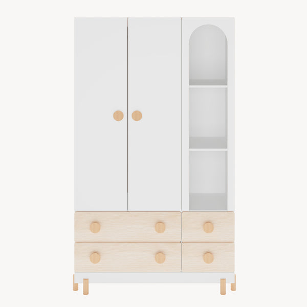 Kinderkleiderschrank Vaarentaa [en.casa]