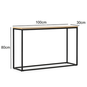 Konsolentisch Kittilä 80x100x30cm versch. Farben [en.casa]