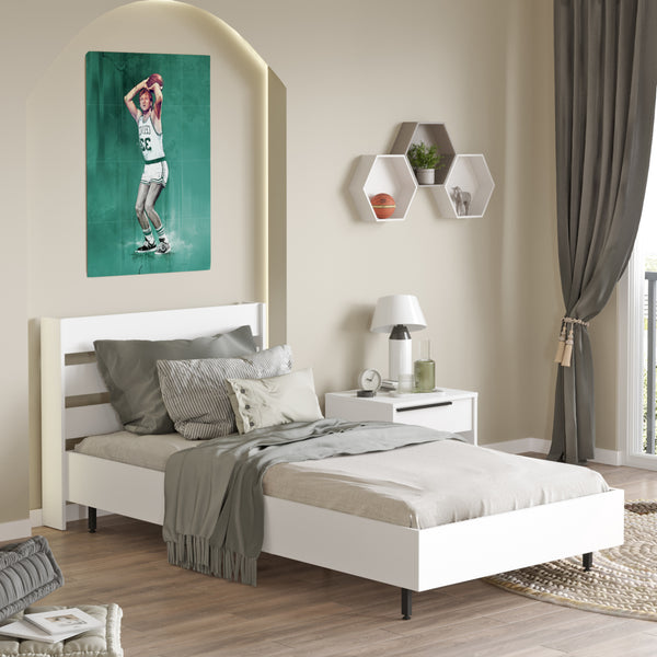 Einzelbett Vesanto 100x200 cm [en.casa]