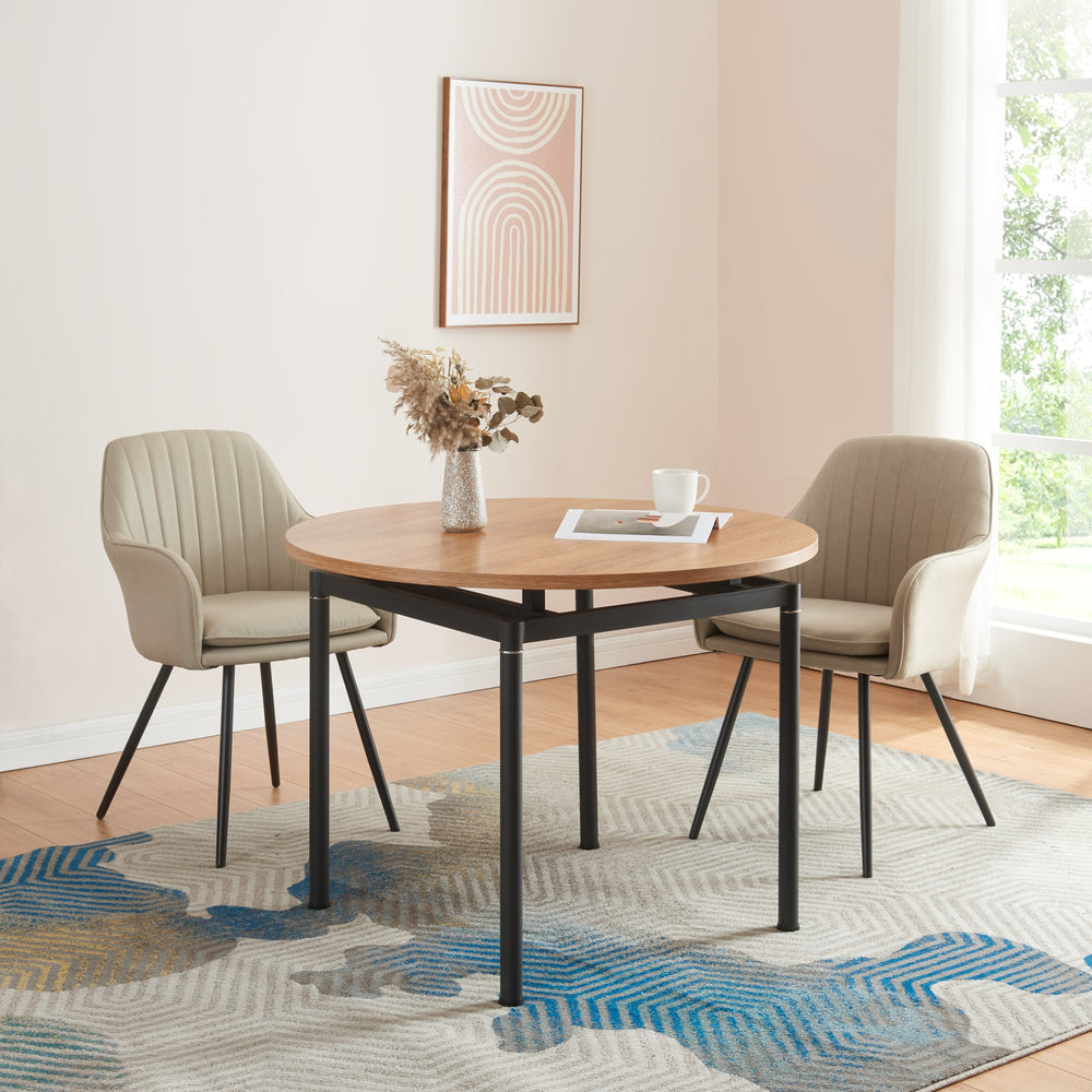 Esstisch Hemnes Eiche - Optik in versch. Größen [en.casa] - premiumXL