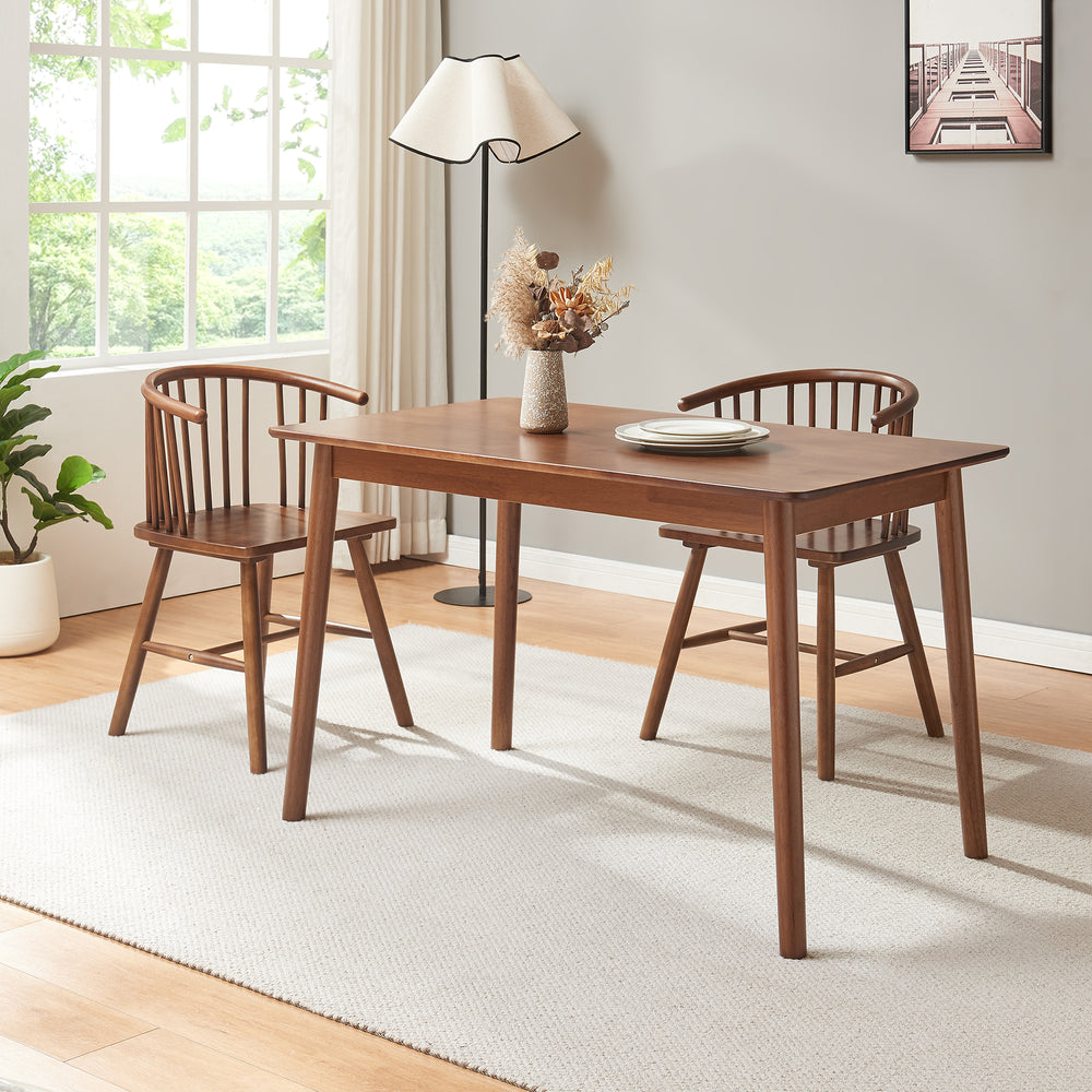 Esstisch Klijori Holz [en.casa]