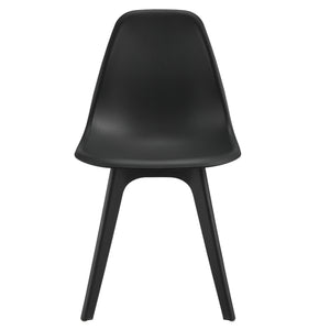 Essgruppe Horten 5-tlg. Tisch 120x60 cm Weiß [en.casa]