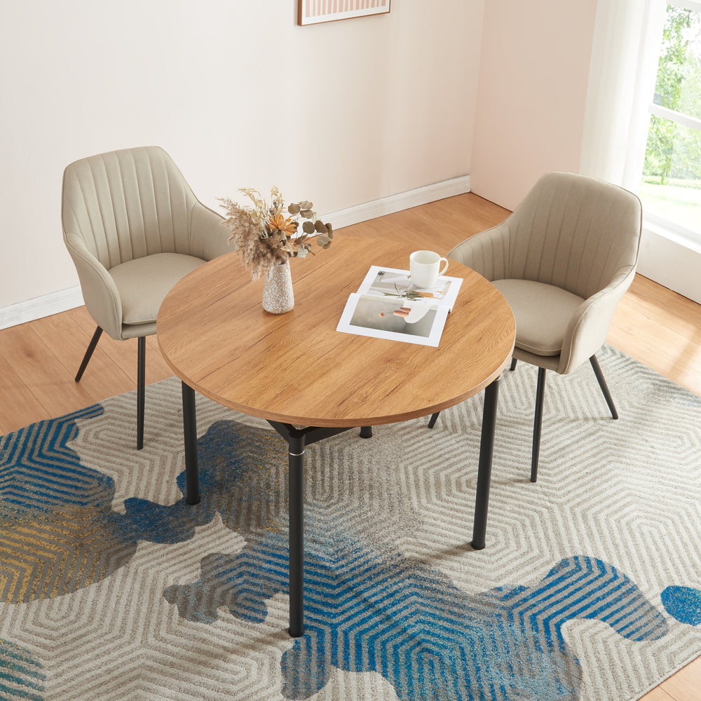 Esstisch Hemnes Eiche - Optik in versch. Größen [en.casa] - premiumXL