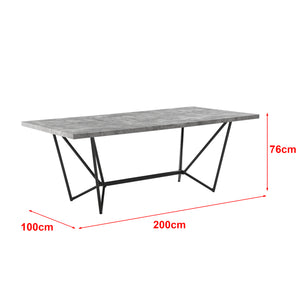Esstisch Sigtuna 200x100x76cm versch. Farben en.casa