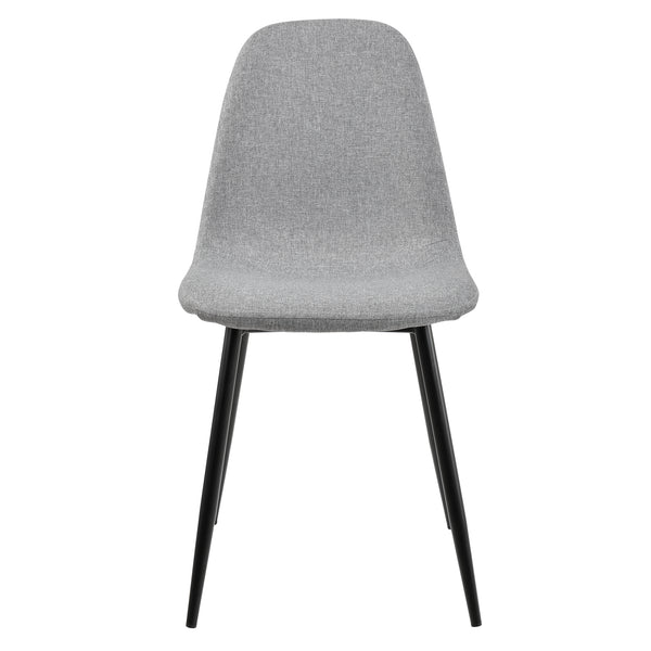 Essgruppe Vihti (Set 5-tlg) 120x70 cm Grau [en.casa]