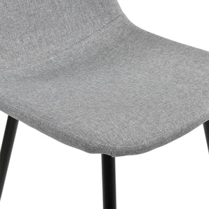 Essgruppe Vihti (Set 5-tlg) 120x70 cm Grau [en.casa]