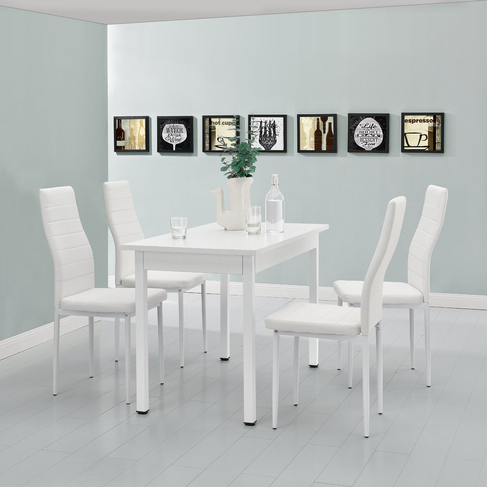 Essgruppe Jørpeland (Set, 5 - tlg) 120x60 cm versch. Farben [en.casa] - premiumXL