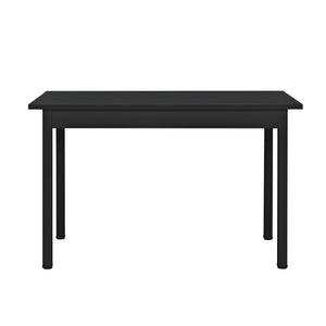 Essgruppe Honningsvåg 5-tlg. mit 120x60 cm Tisch und 4 Polsterstühlen en.casa