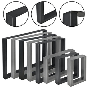 Tischgestell Makers 2er-Set Stahl [en.casa]