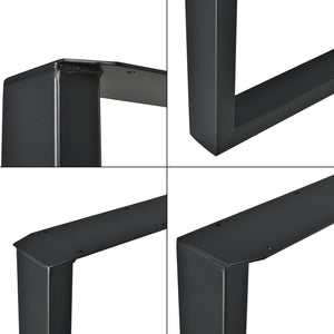 Tischgestell Makers 2er-Set Stahl [en.casa]