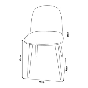 Esszimmerstuhl Kangasala 2er Set [en.casa]