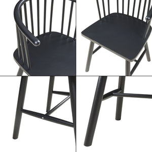 Esszimmerstuhl Stami 2er Set Holz [en.casa]