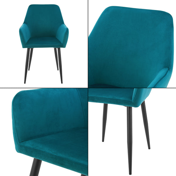 Esszimmerstuhlset Hollola [en.casa]