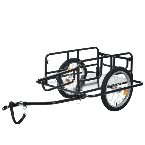 Fahrradanhänger 130x72x49 cm Max 40 kg Seitlicher Aufprallschutz pro.tec
