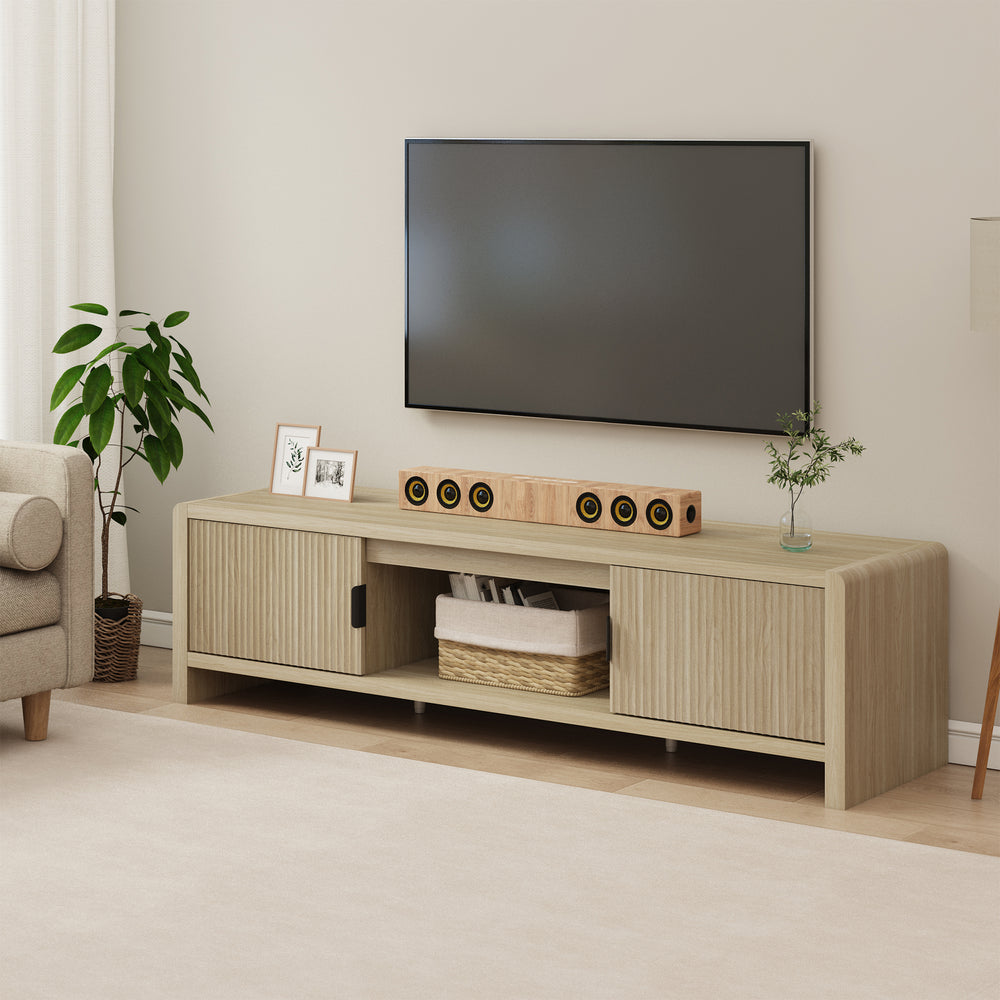 Fernsehschrank Lukkodso 150x40x40 cm [en.casa]
