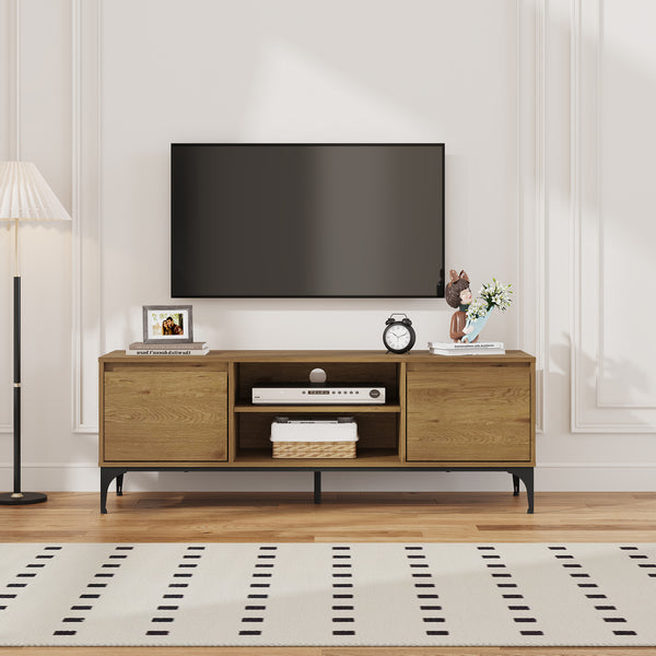 Fernsehschrank Kistiandi 140x40x50 cm [en.casa]