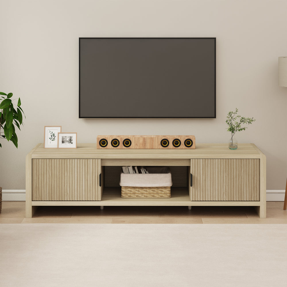 Fernsehschrank Lukkodso 150x40x40 cm [en.casa]