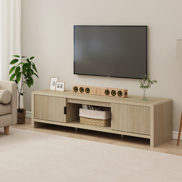Fernsehschrank Lukkodso 150x40x40 cm [en.casa]