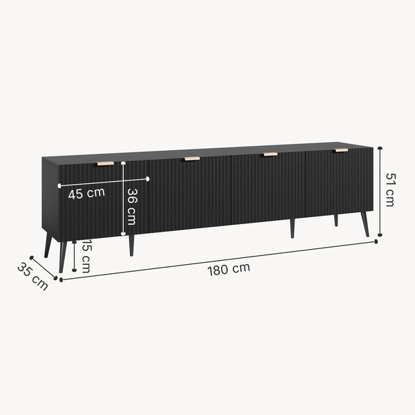 Fernsehschrank Nand [en.casa]